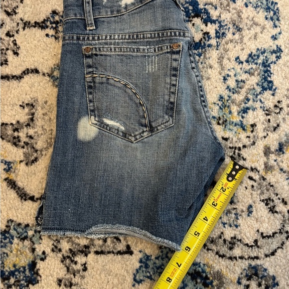 Joe's Jeans Blue Denim Cutoff Shorts - Picture 7 of 8